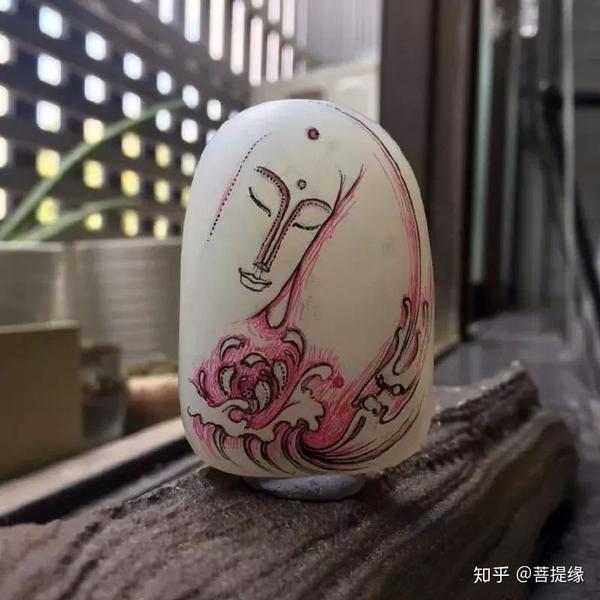 佛系精美玉雕手绘素材手稿欣赏