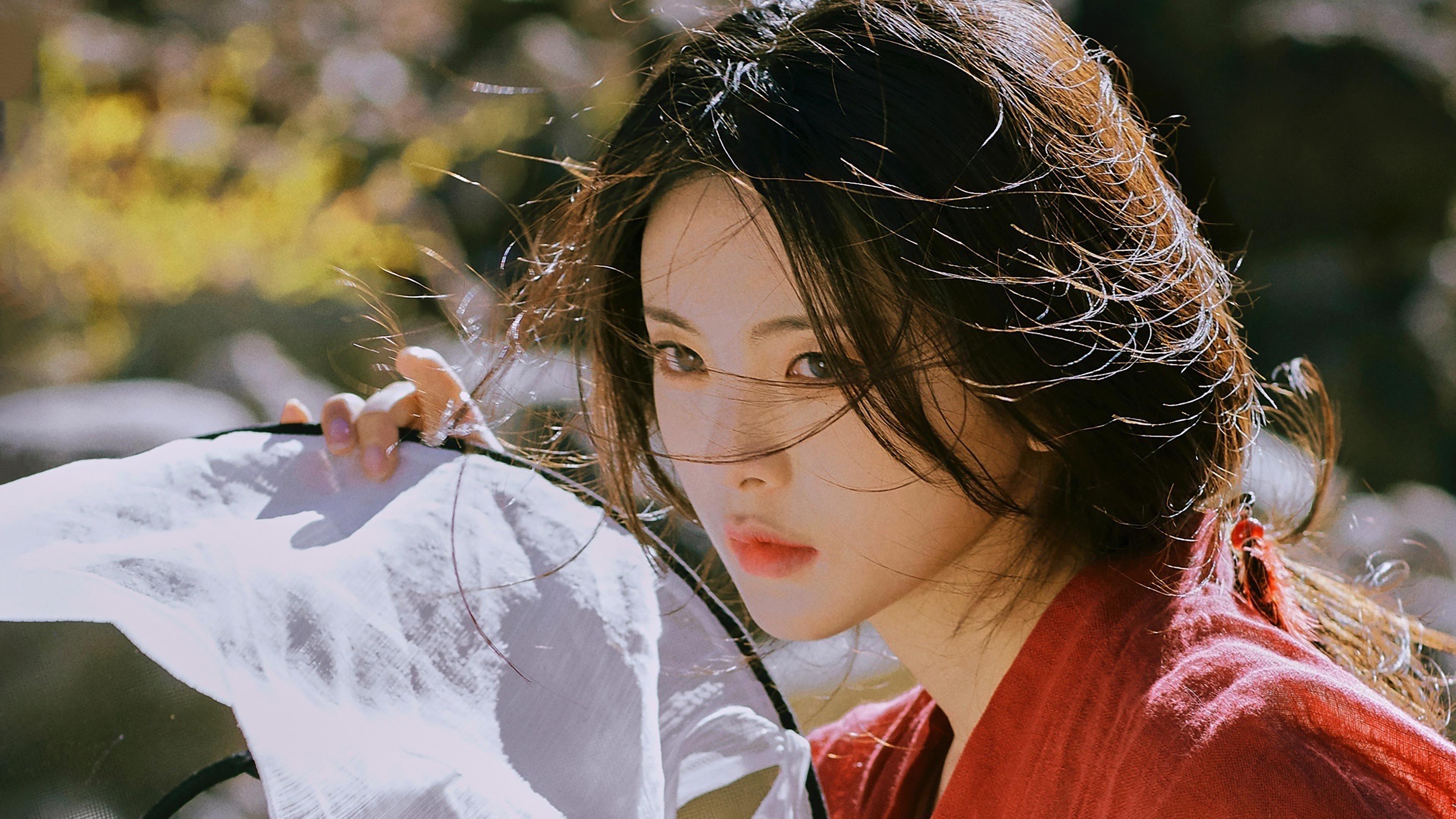 请问有没有适合做电脑壁纸的杨超越图片? - 知乎