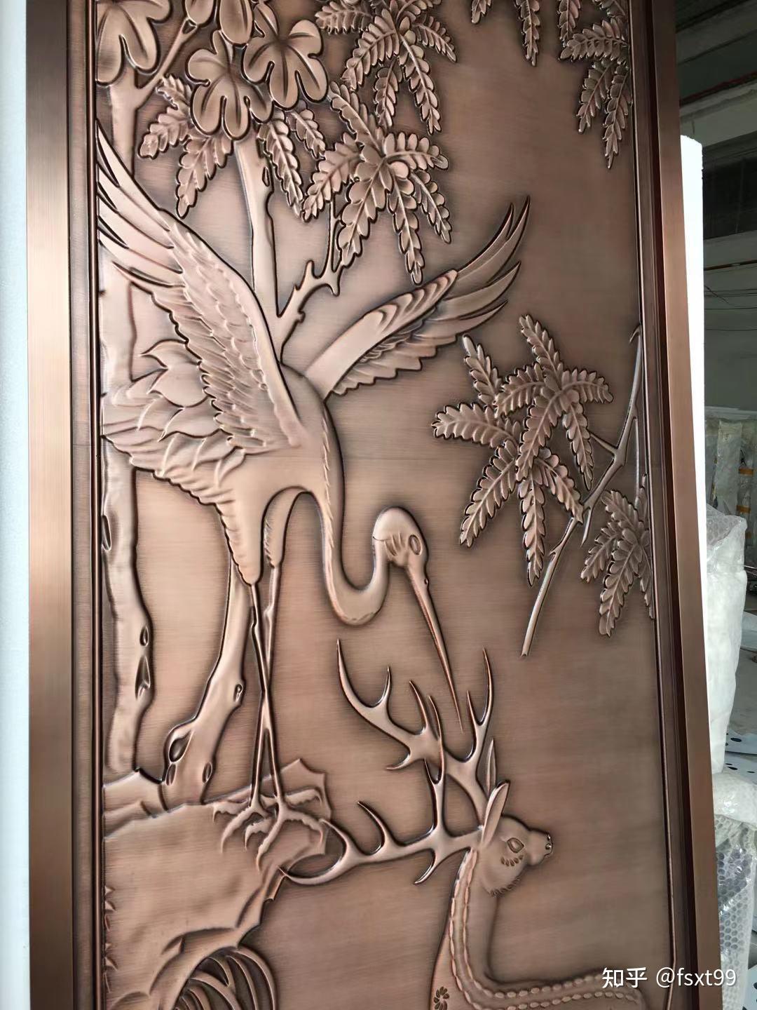 铜板浮雕壁画