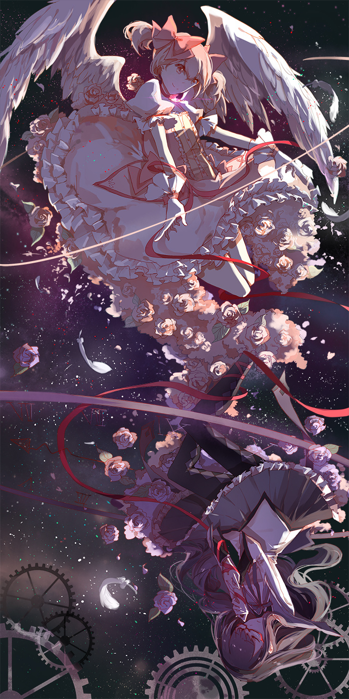有没有魔法少女小圆的高清头像和壁纸