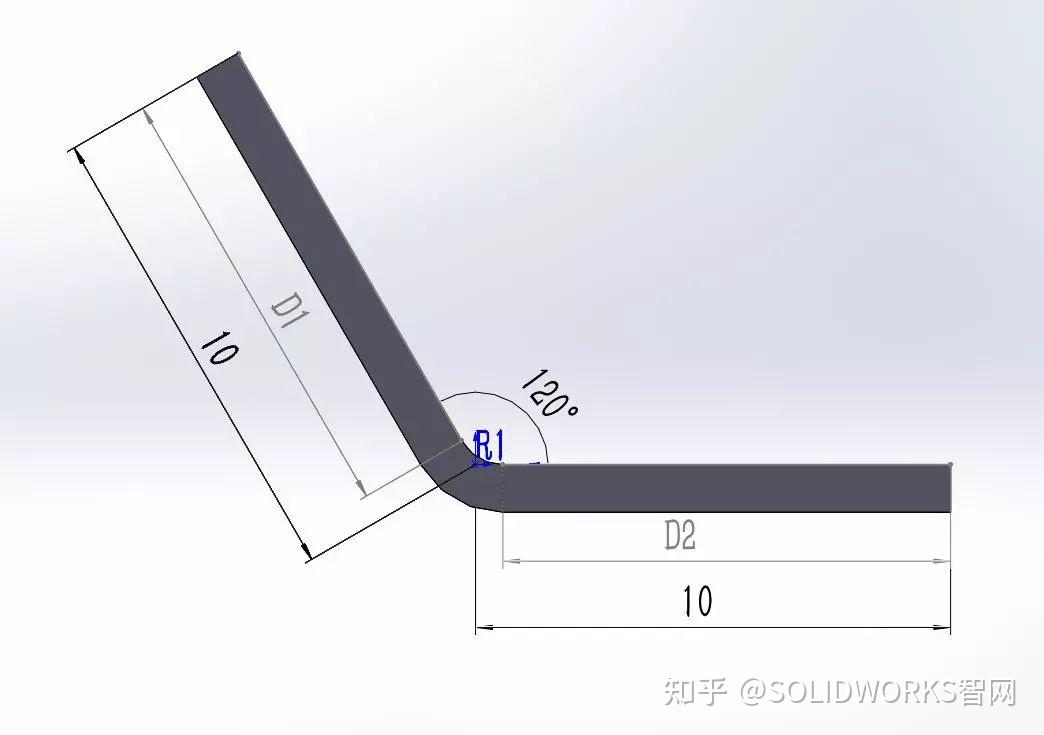SOLIDWORKS折弯系数、折弯扣除及K因子 - 知乎