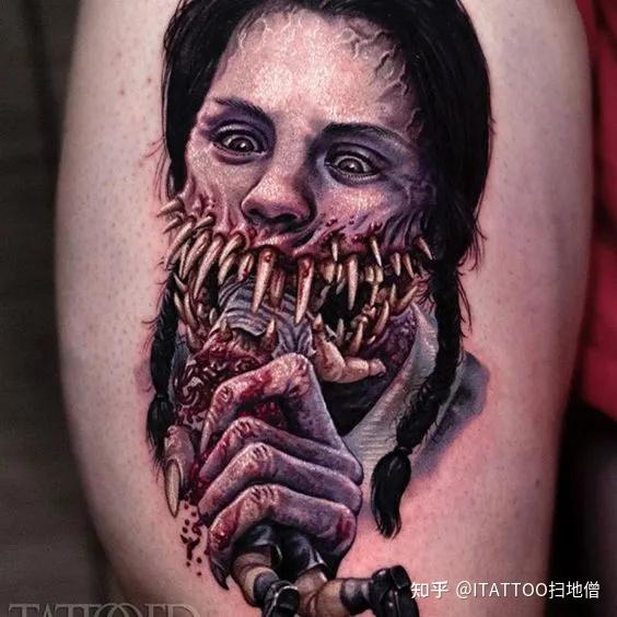 全球最恐怖的纹身图片