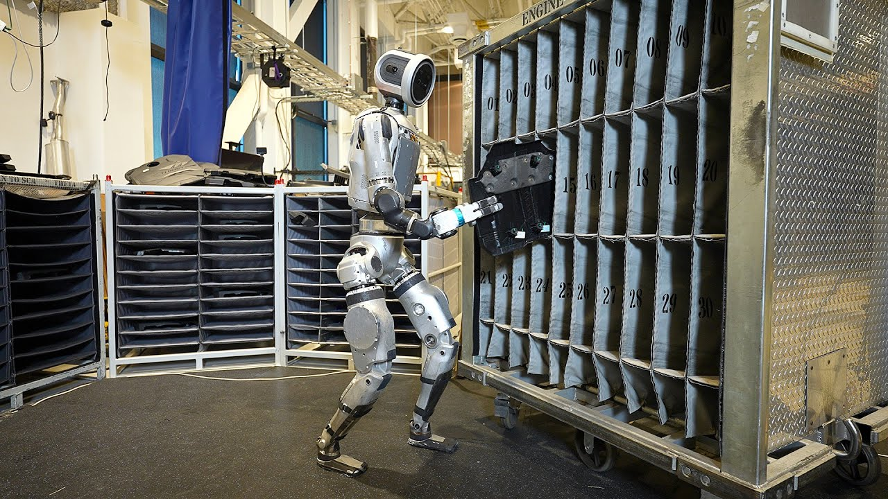 波士顿动力 atlas 人形机器人实现自主抓取分拣,对工业自动化领域意味