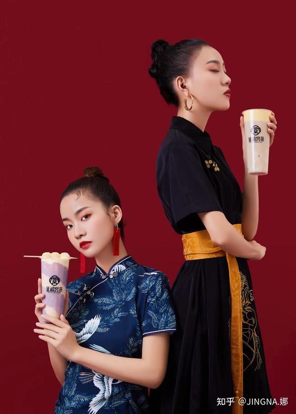 国潮宫廷风茶饮海报拍摄布灯技巧分享(内含视频花絮) - 知乎