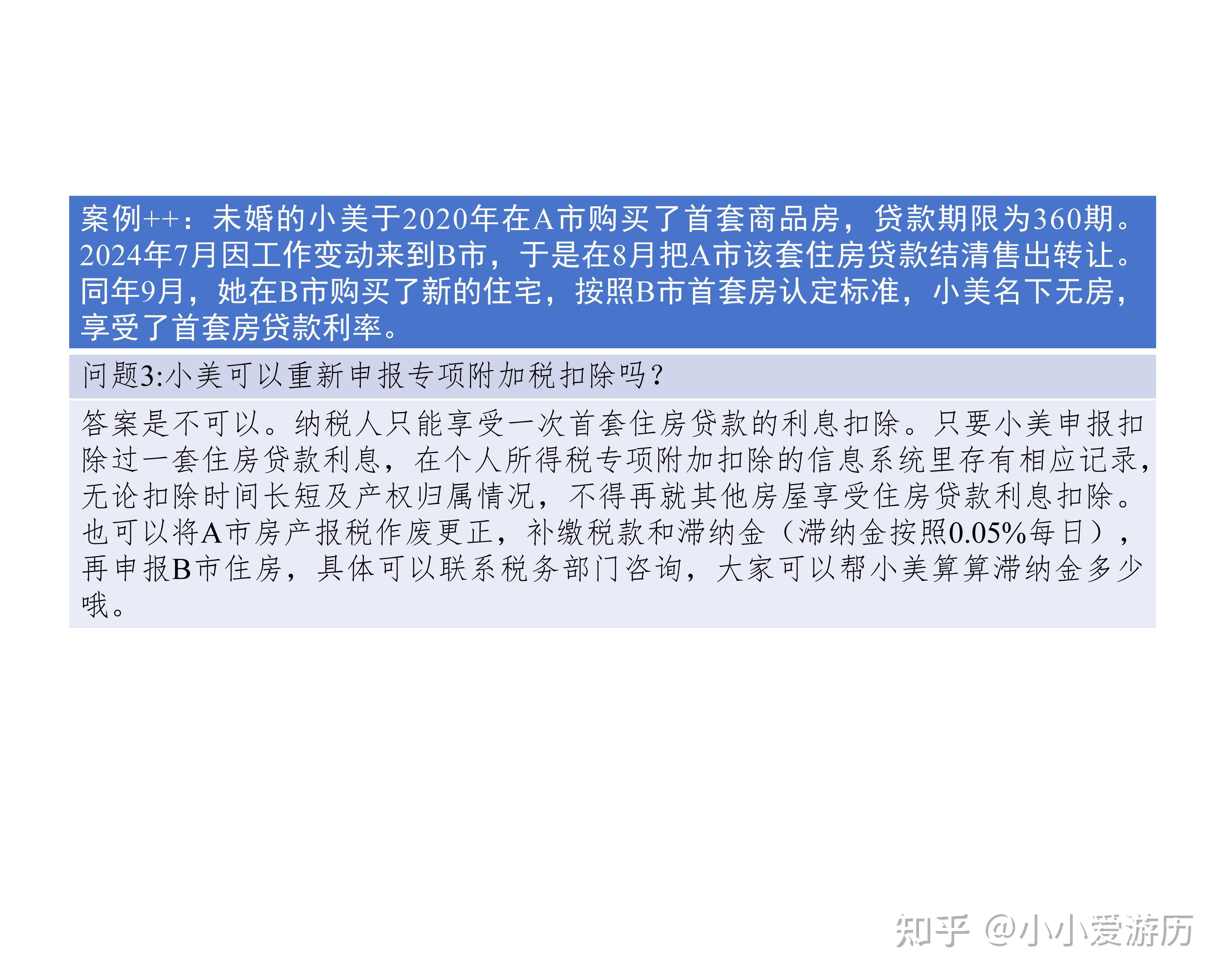 一文搞清楚专项附加扣除中住房贷款利息填报 - 知乎