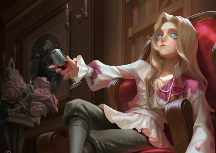 第五人格约瑟夫宿醉皮肤美得雌雄莫辨