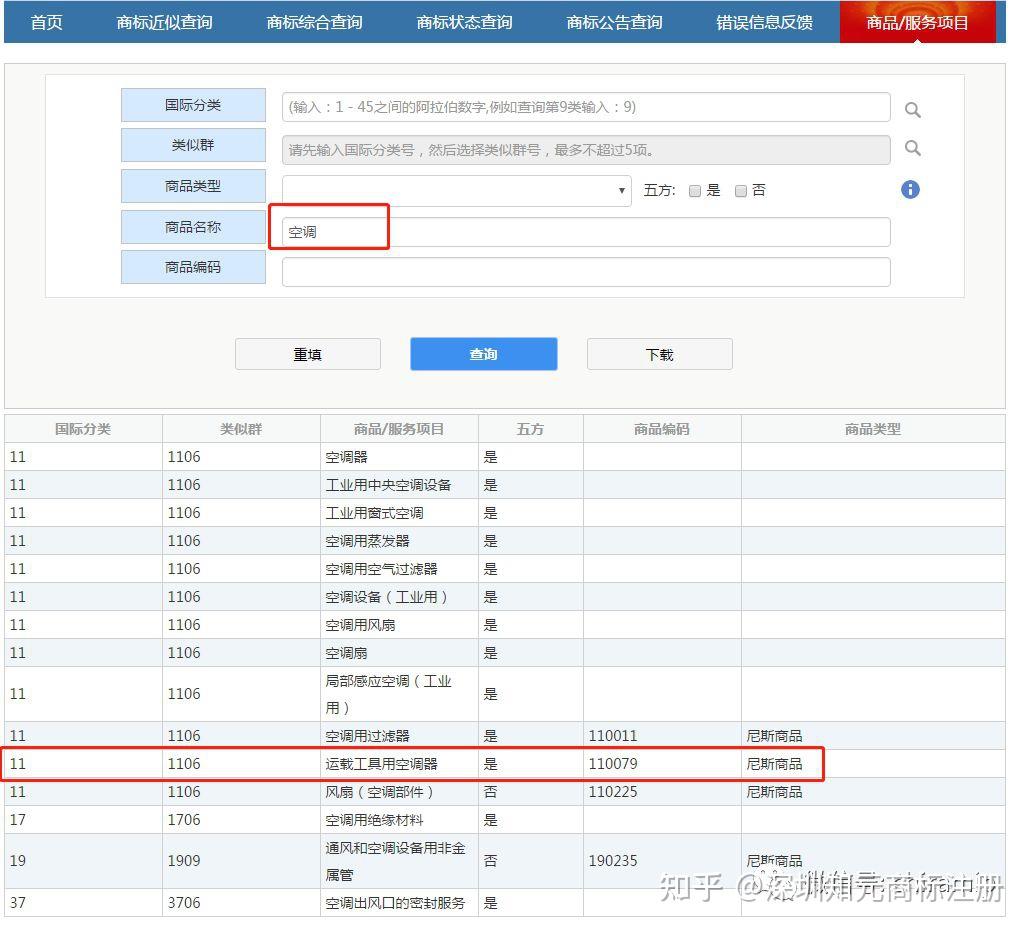 中国商标近似查询的步骤