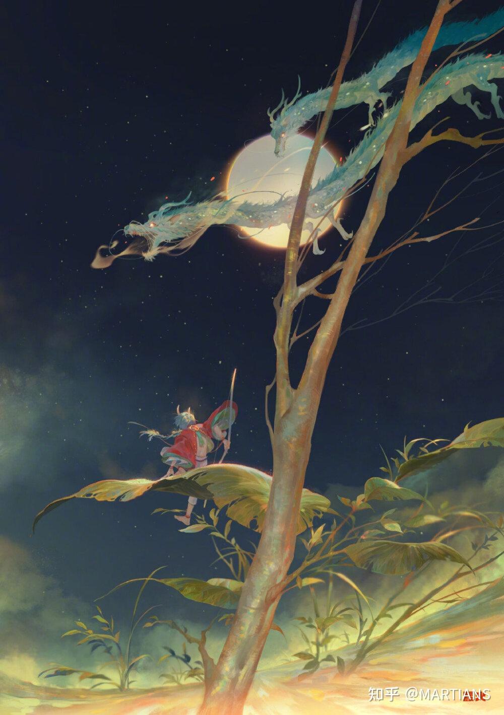 台湾插画师chiangjaz高水平人物绘画作品欣赏