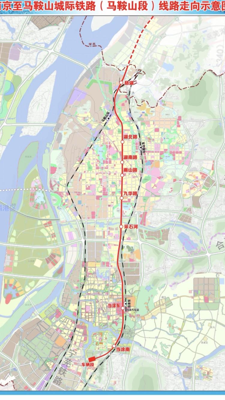 宁马城际项目南京地铁s2宁马线近期正式获批这条跨省轨交对两地区发展