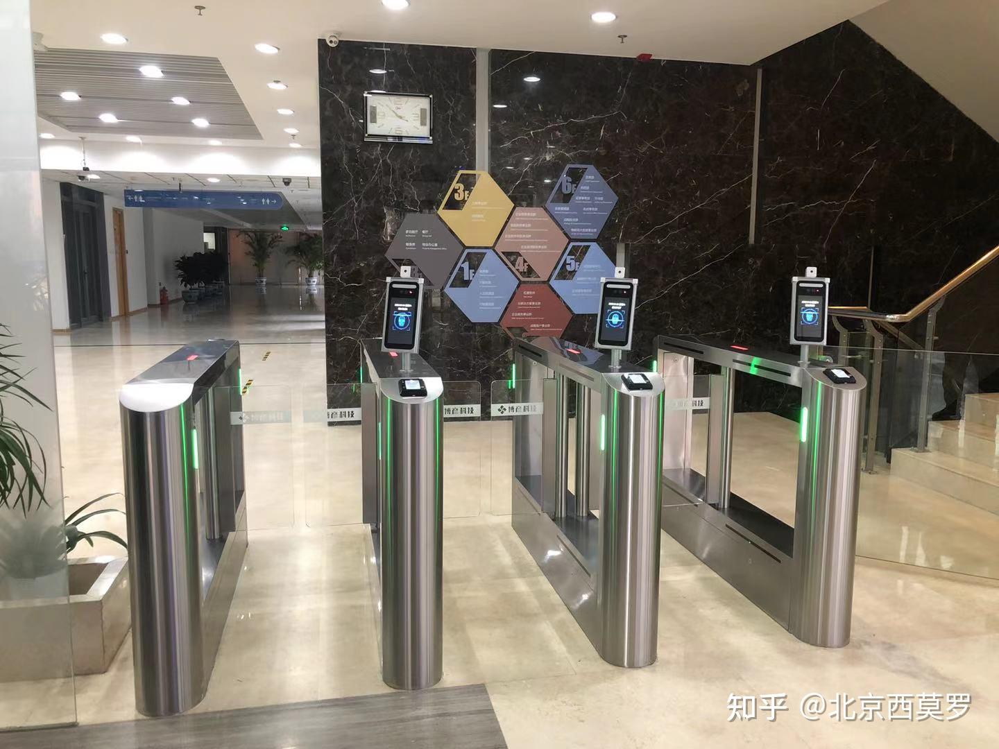 人脸识别手机扫码速通门让你秒进写字楼 - 知乎