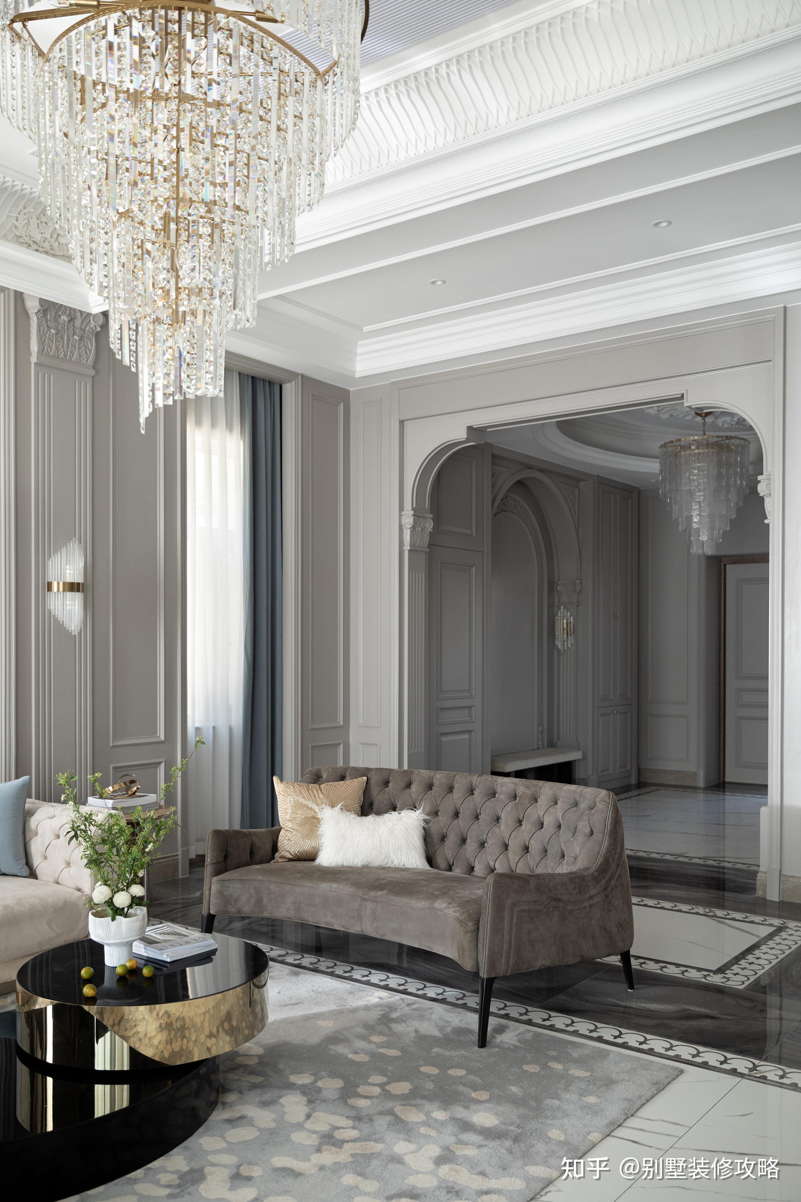 实景案例700㎡法式轻奢风家中各处角落成诗细节为画