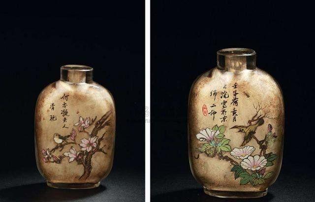 清朝鼻烟壶内画艺术——方寸之间，壶天仙境- 知乎