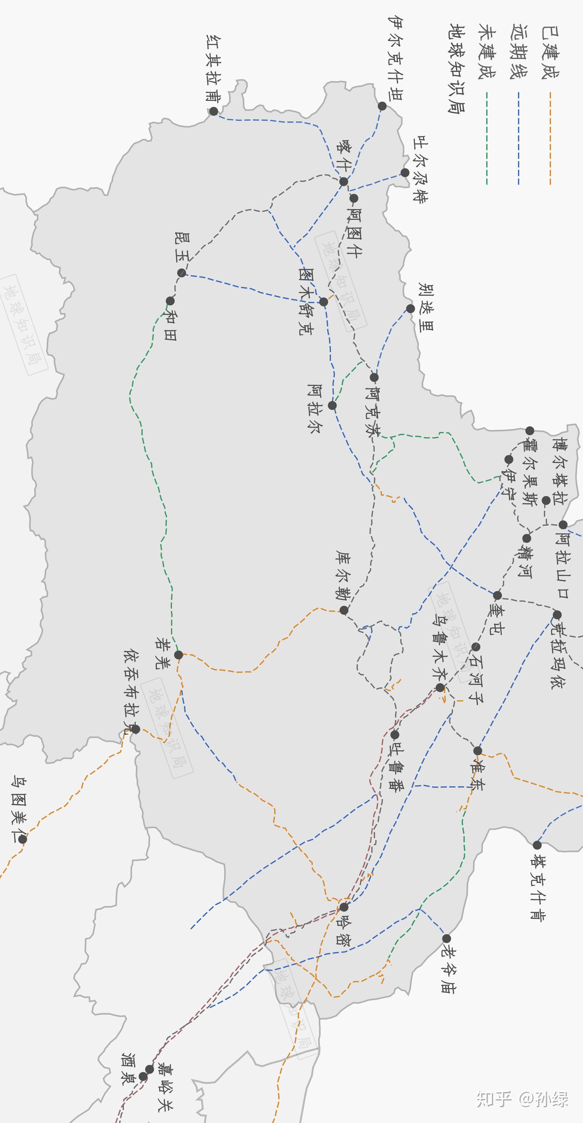 新疆,为什么要造更多更多更多的铁路 地球知识局 知乎