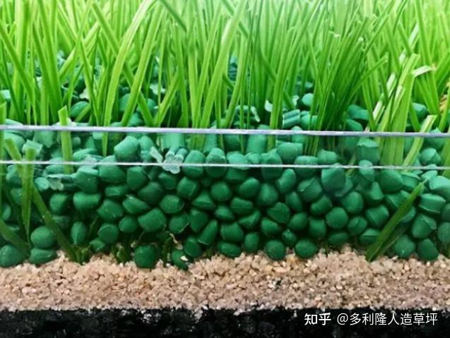 传统充砂人造草坪施工步骤