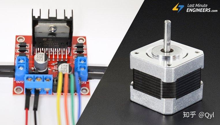 使用L298N电机驱动器和Arduino控制步进电机 - 知乎