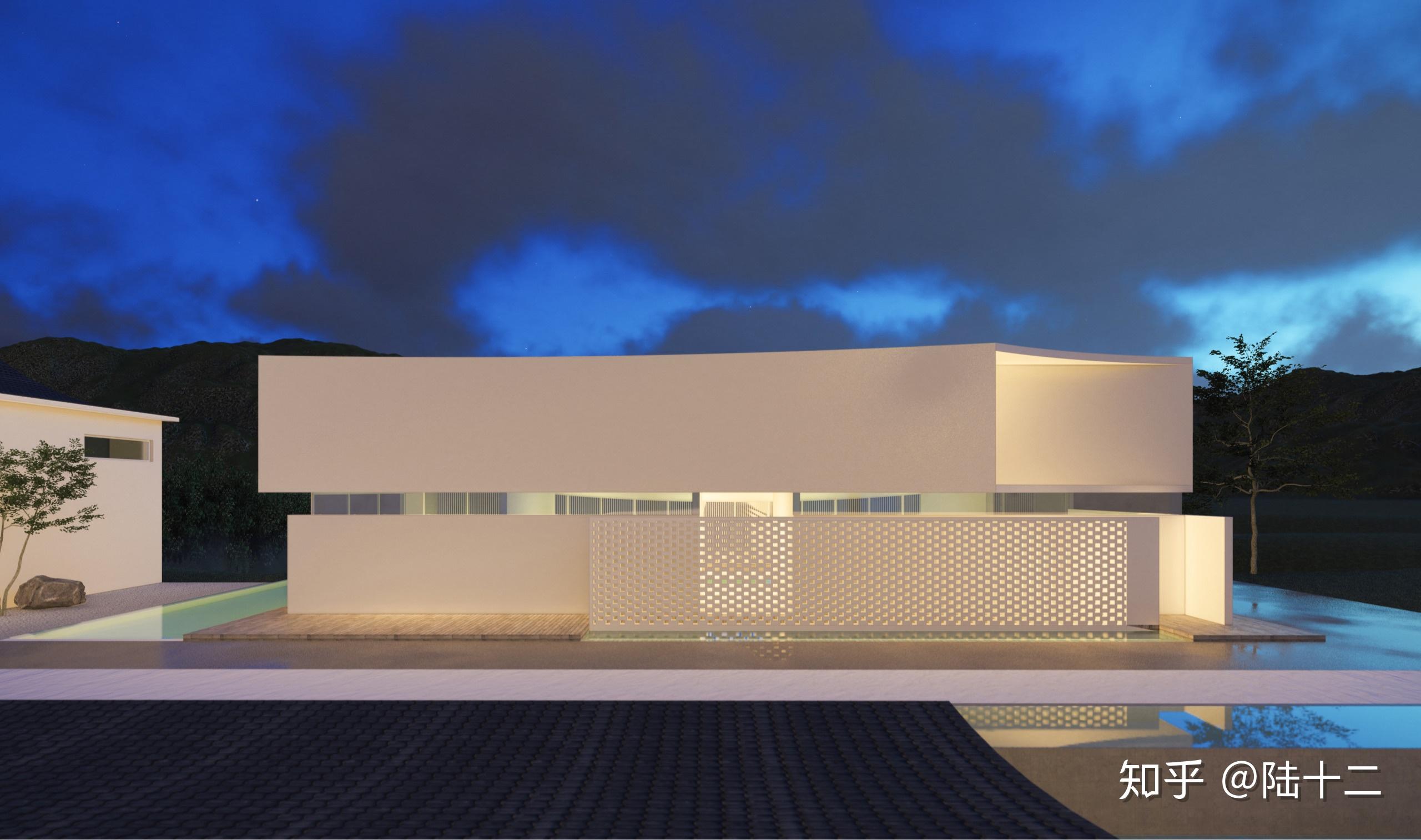 怎么用现代手法表现坡屋顶