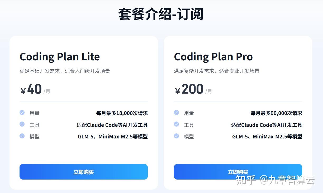 Coding Project Plan 看遍了市面上的coding plan,我发现还是这个好用 - 知乎
