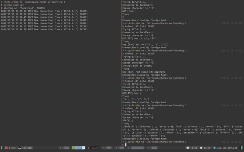 用 Python 写一个 NoSQL 数据库 - 知乎