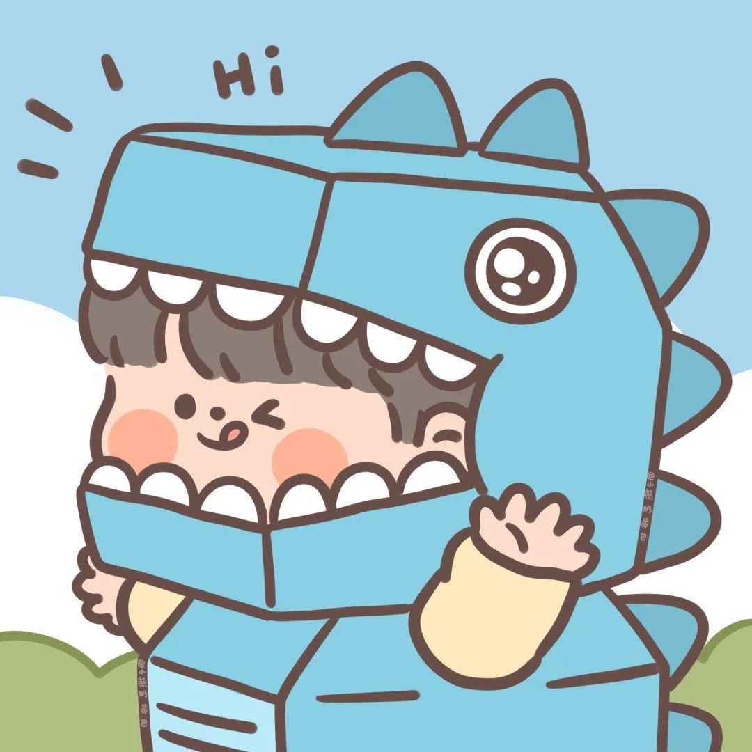 有没有卡通小恐龙的壁纸或头像