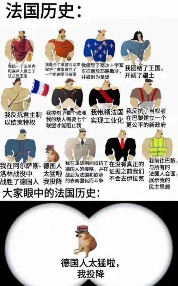 拜登,你给我听好!(法国投降了)