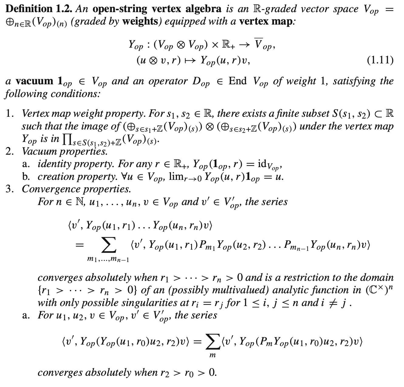 什么是open string vertex algebra？ - 知乎