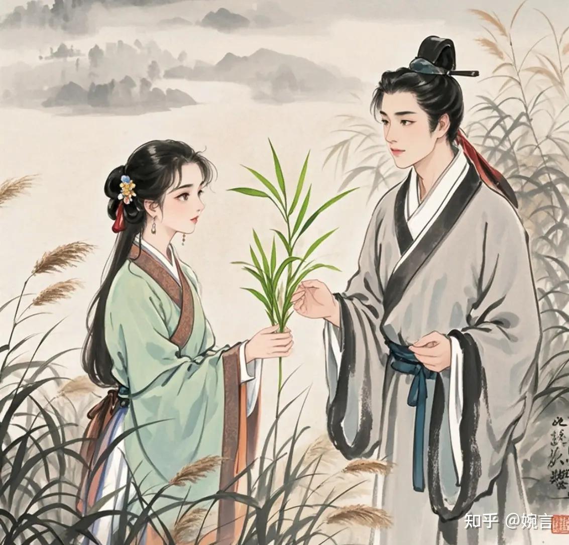 《静女》静女其姝,俟我于城隅,封建礼教下的离经叛道,是浪漫吗 - 知乎