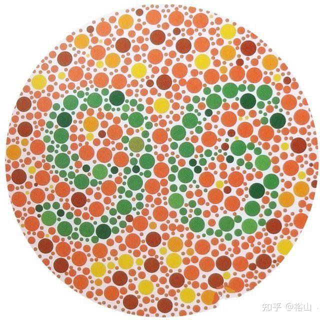 色觉测试图第二张有五个数字全部识别才算合格