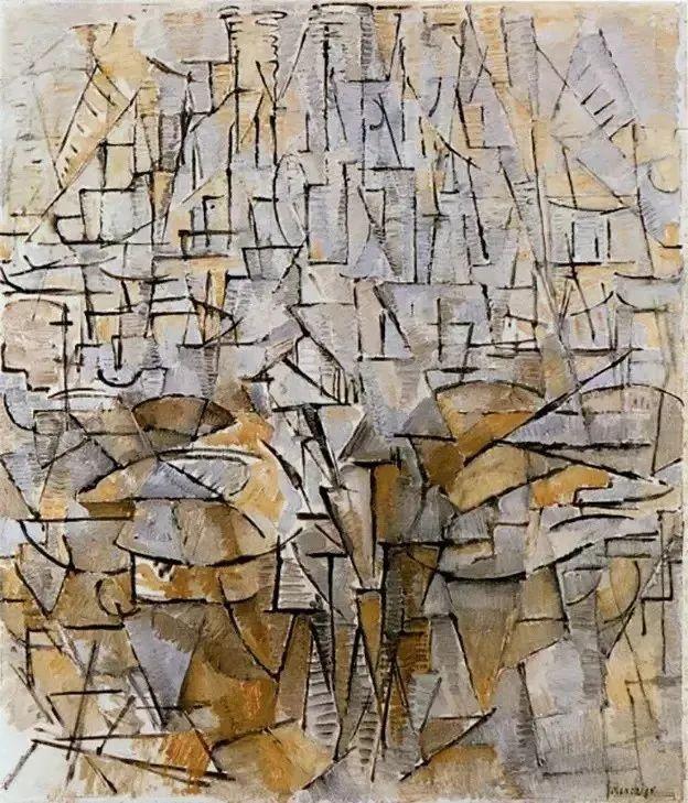 全球艺术大师——蒙德里安作品欣赏与解读(上篇)抽象形式