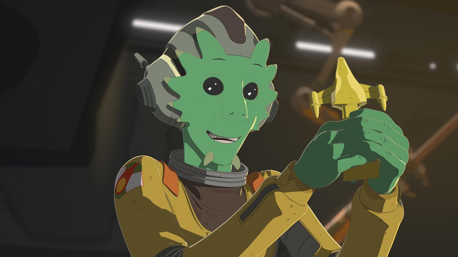 《星球大战:抵抗组织》海报,幕后制作视频和主角团队公布