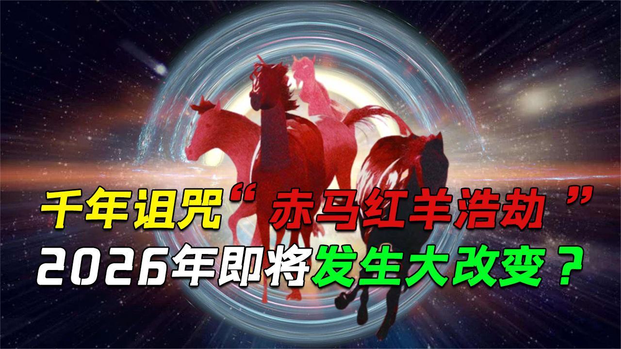 千年诅咒"赤马红羊劫"将到来,警示2026年会发生巨变?可信吗? - 知乎