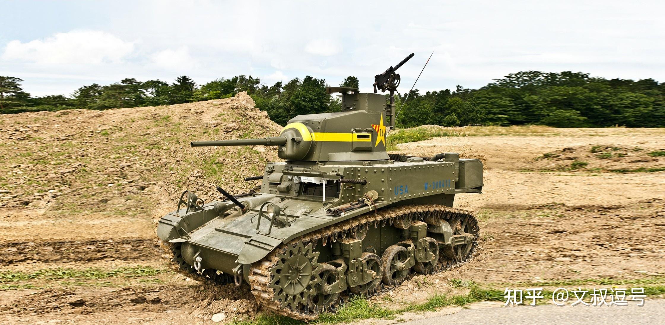 驻印军主战坦克——m3a2斯图亚特轻型坦克