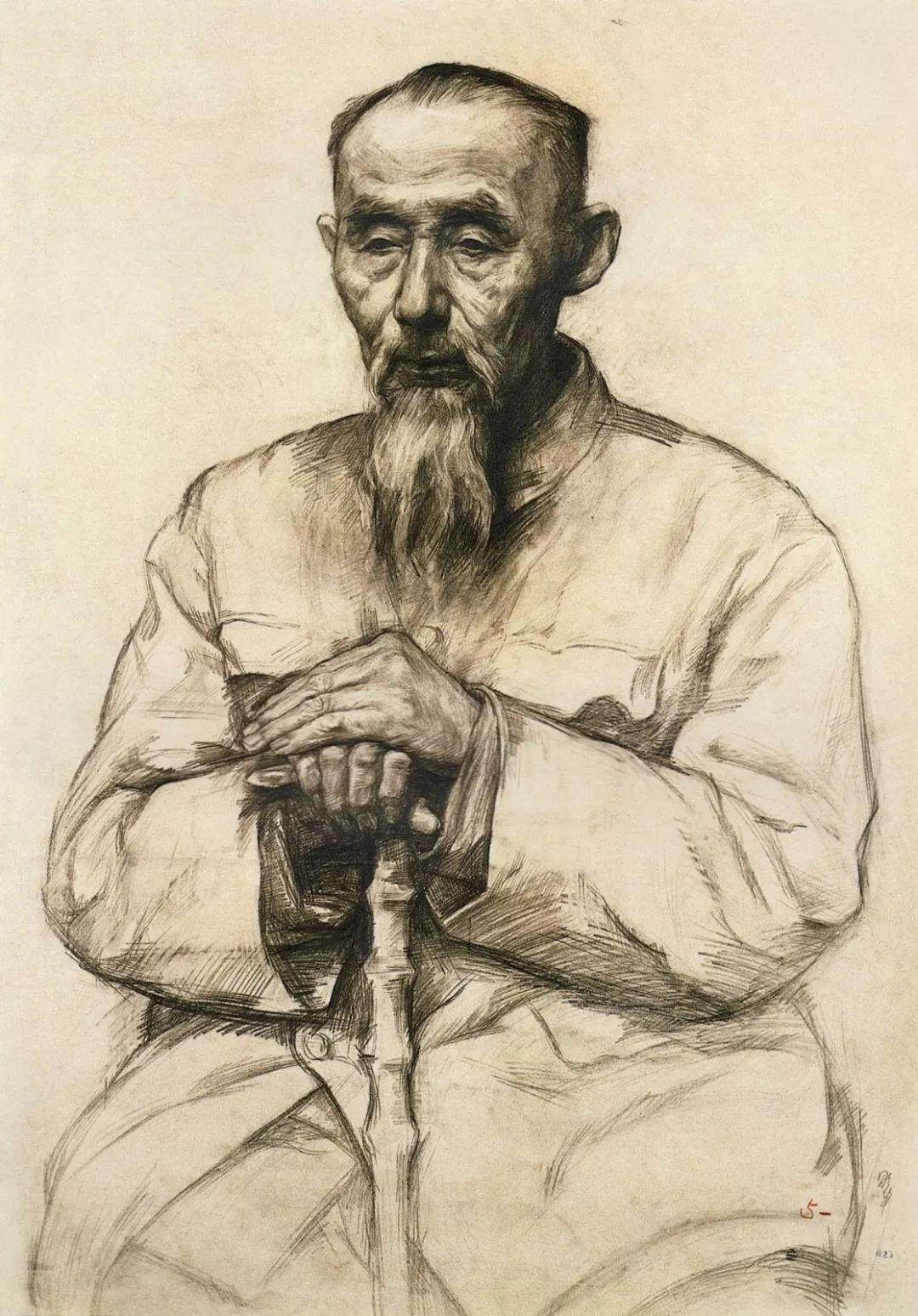 中国八大美院素描半身像高分优秀作品精选