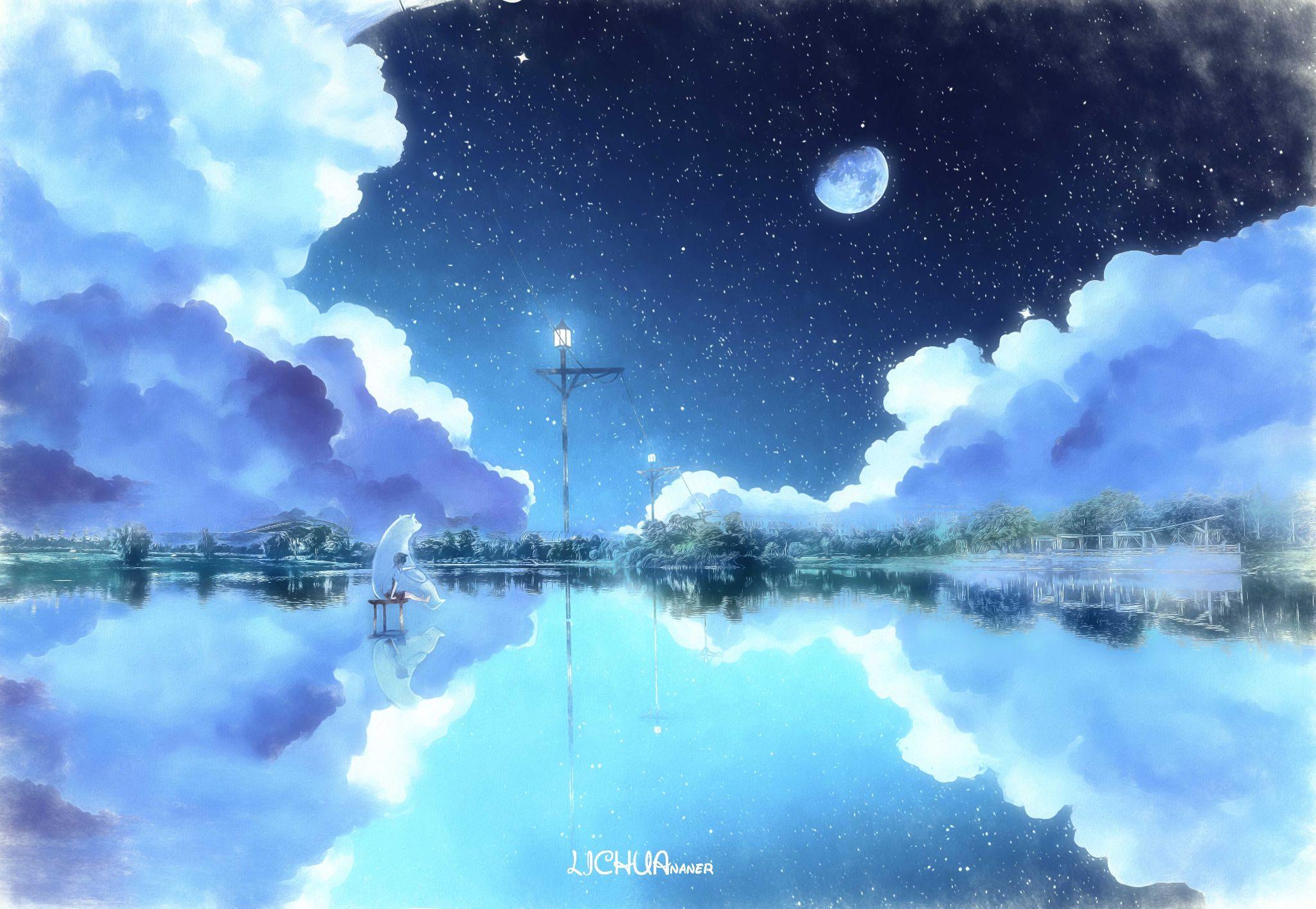 有没有那种清新好看少女风的高清电脑桌面壁纸推荐呐