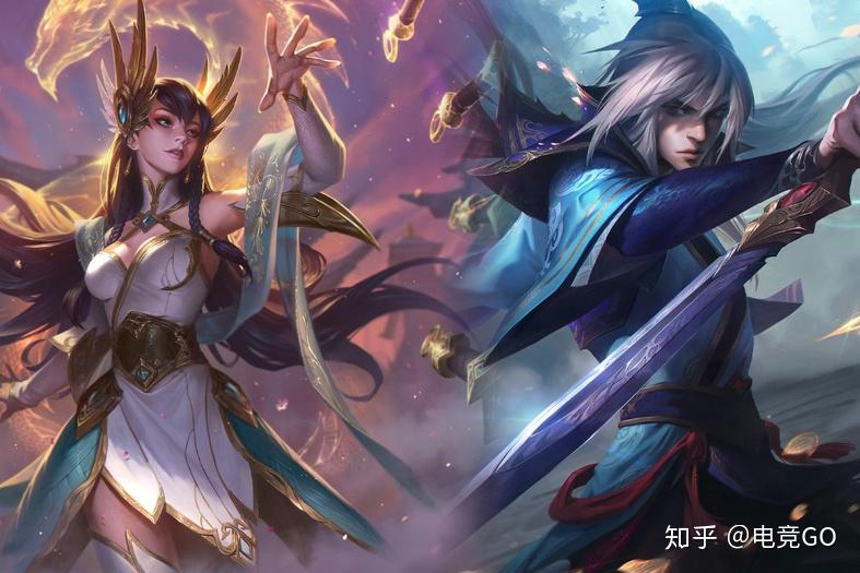 英雄联盟仙侠版刀妹和男刀问世