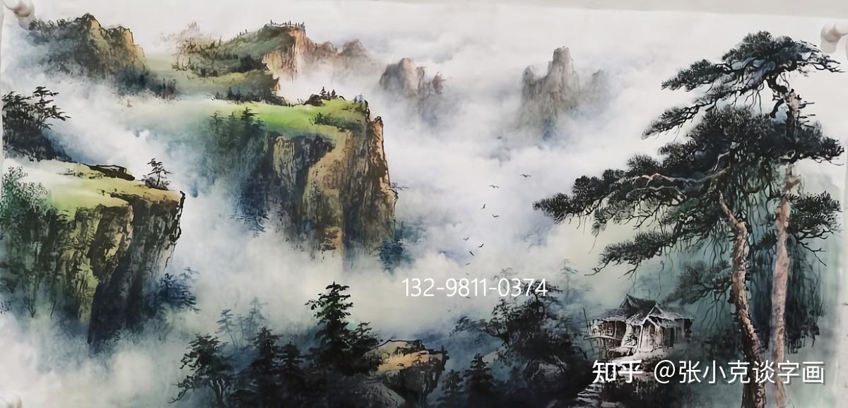 周国民新国风山水画惊艳书画收藏圈- 知乎