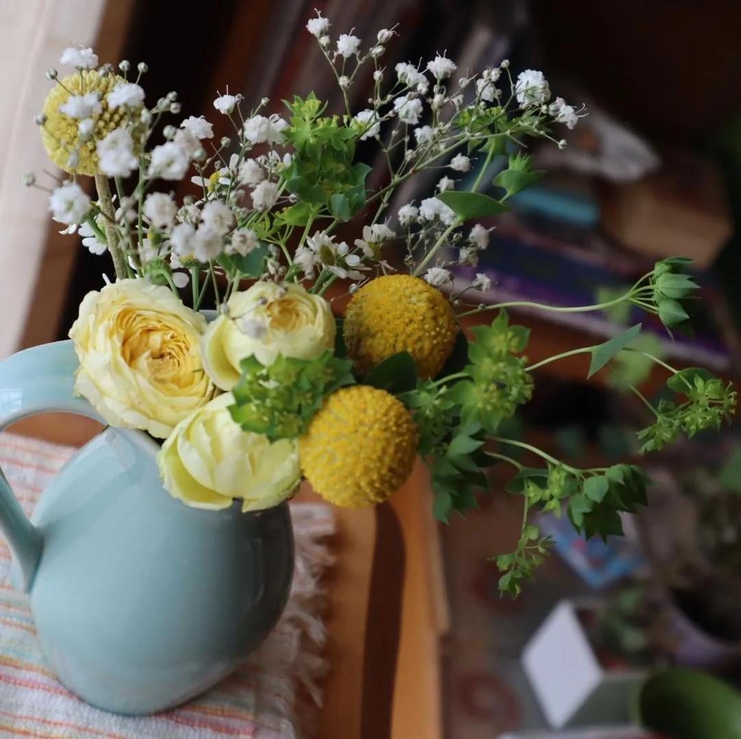 黄金球花艺师的最爱代表永久的美好与永远的幸福