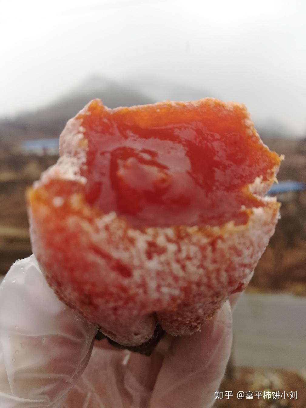 富平尖柿富平独特的印记