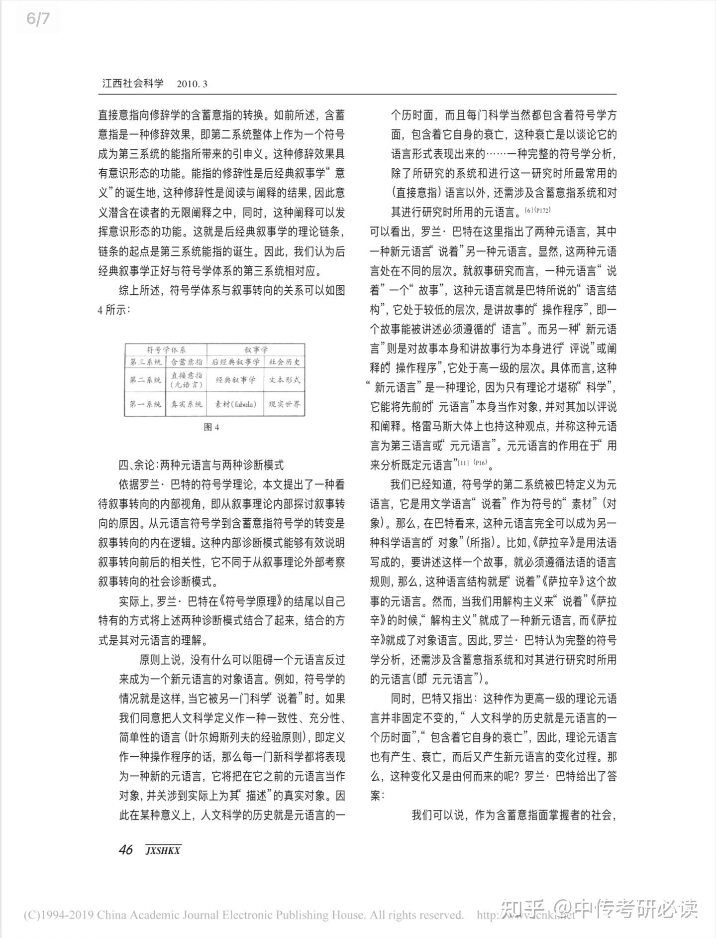 兩種符號學:敘事轉向的內在邏輯二,問題的提出:基於羅蘭·巴特理論