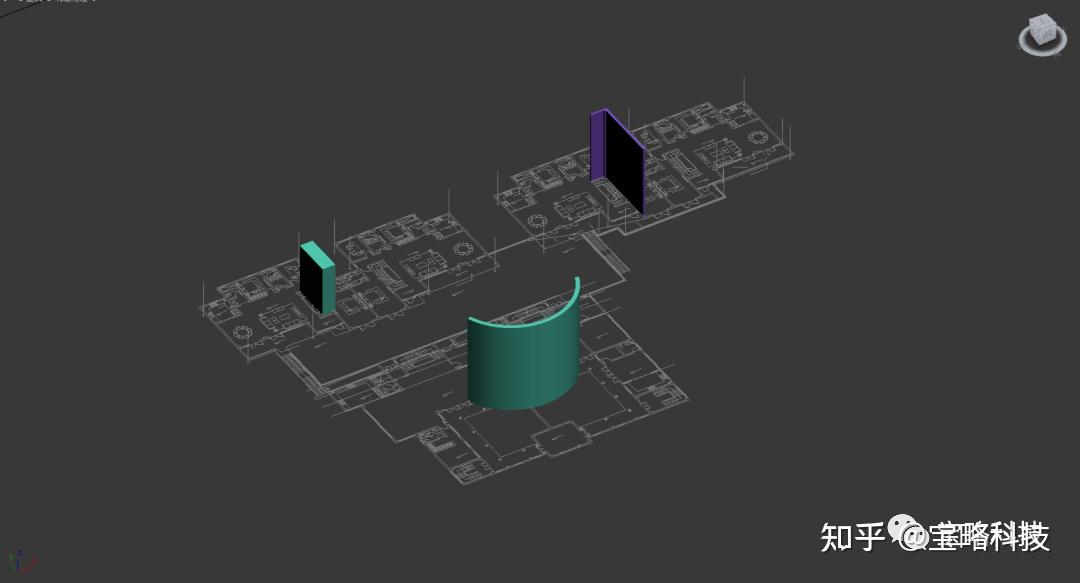 1 基於3d max的模型構建方式01在autocad中進行二維矢量編輯,生成dwg