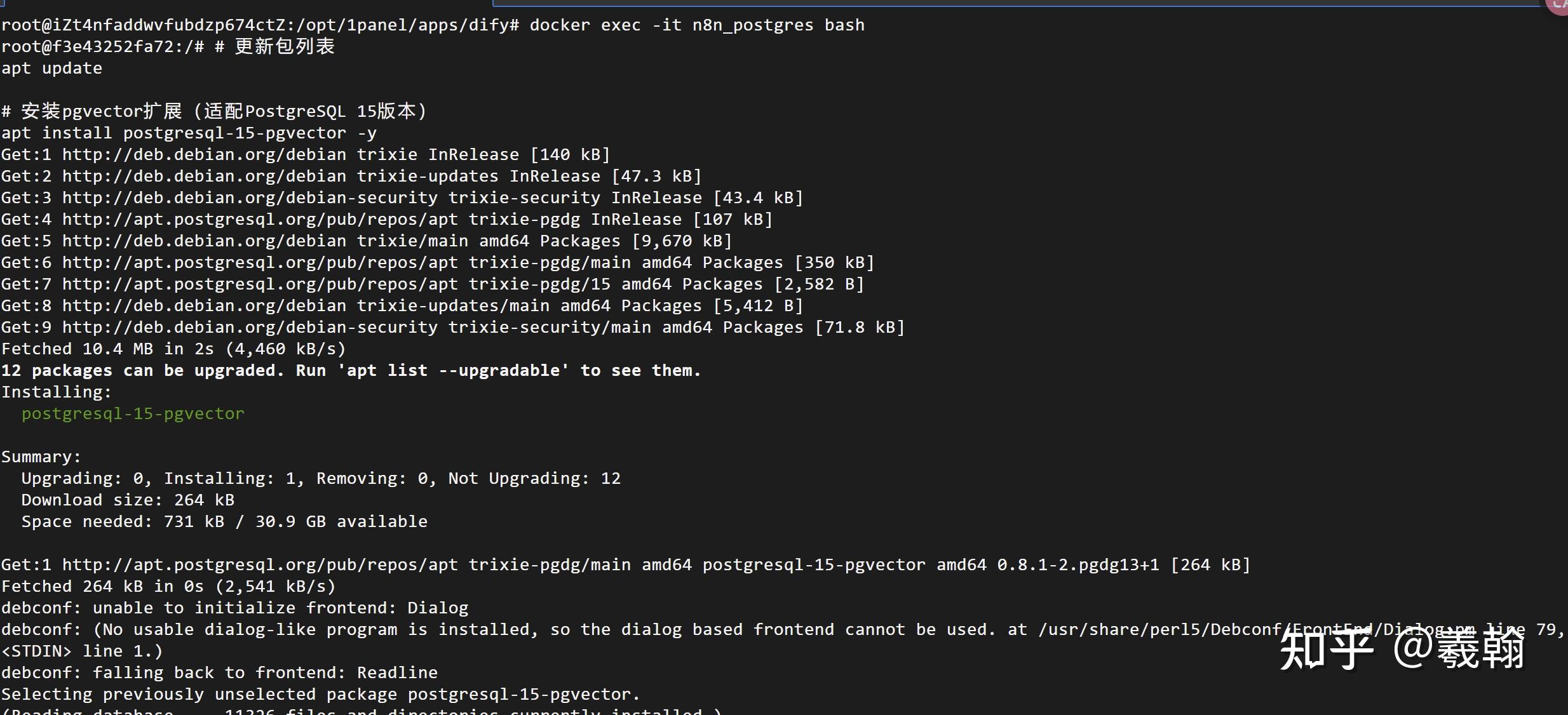 Dify 基于 Docker+1Panel 快速云端部署部署指南：与n8n共存流程 - 知乎