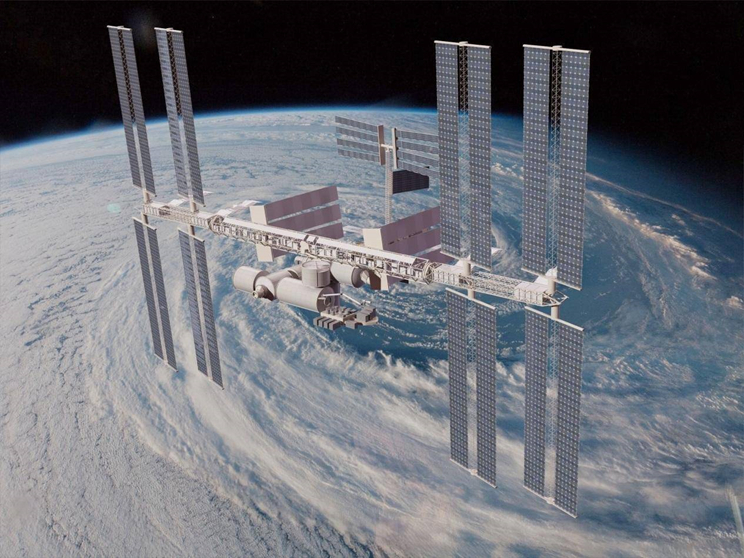 空间站科学设施图片