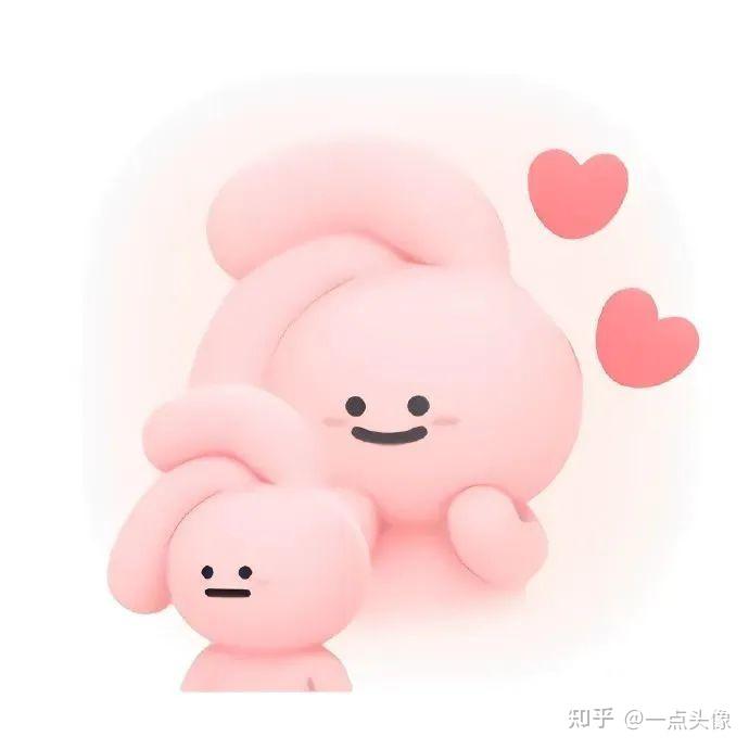 头像|一期粉粉嫩嫩的兔子头像 - 知乎