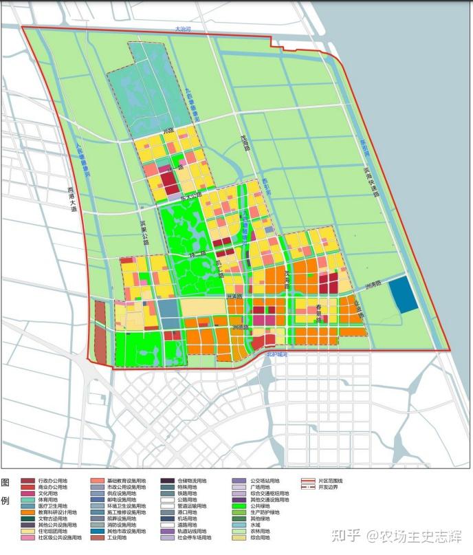 中国上海自由贸易实验区临港新片区综合产业片区单元规划含重点公共