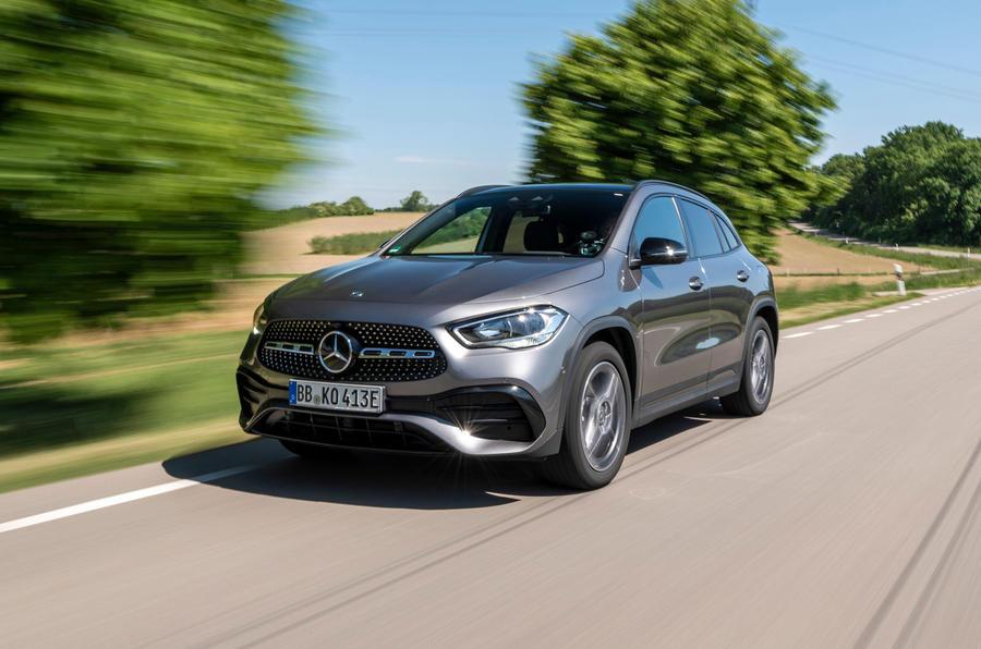 海外试驾新一代奔驰gla插混版车型