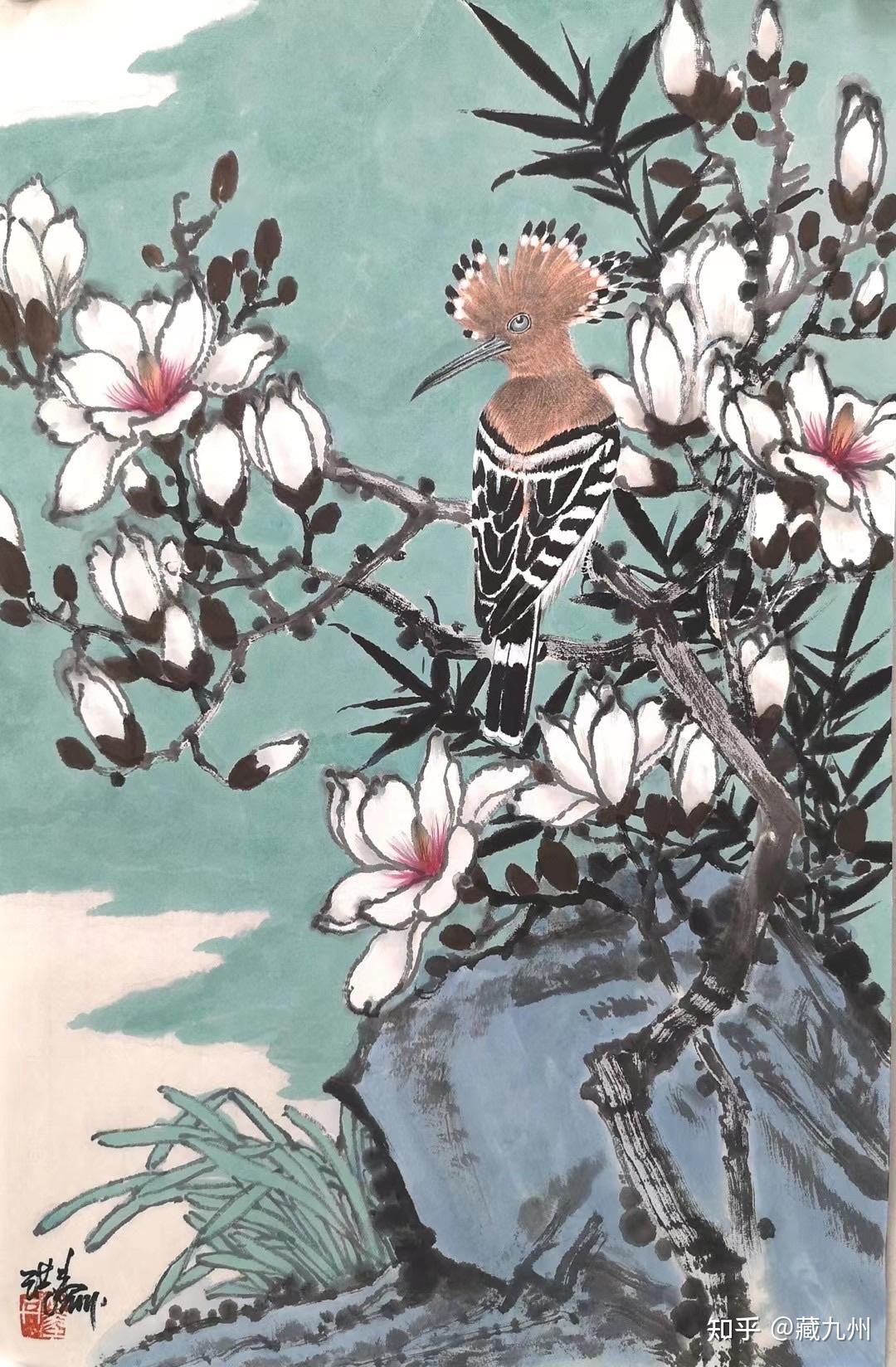 李洪涛工笔重彩画老师原创精品力作