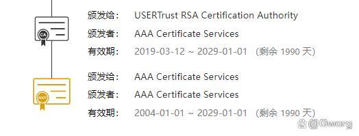 AAA Certificate Services、USERTrust RSA Certification Authority厂家是哪里的? 知乎 AAA Certificate Services、USERTrust RSA Certification Authority厂家是哪里的? 知乎
