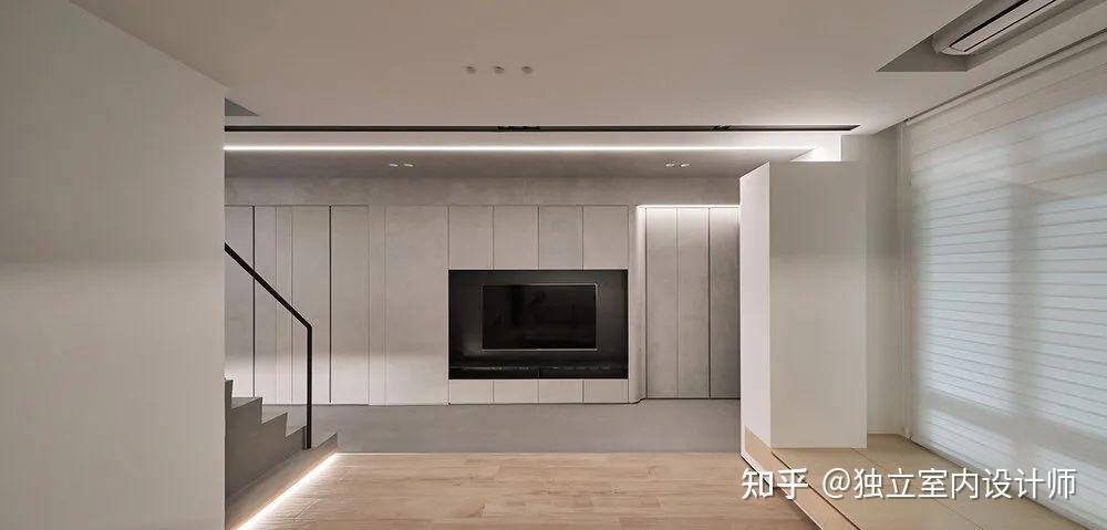 有趣的设计 |极简白+原木,狭长小独栋的极致变身 | 虫点子 - 知乎
