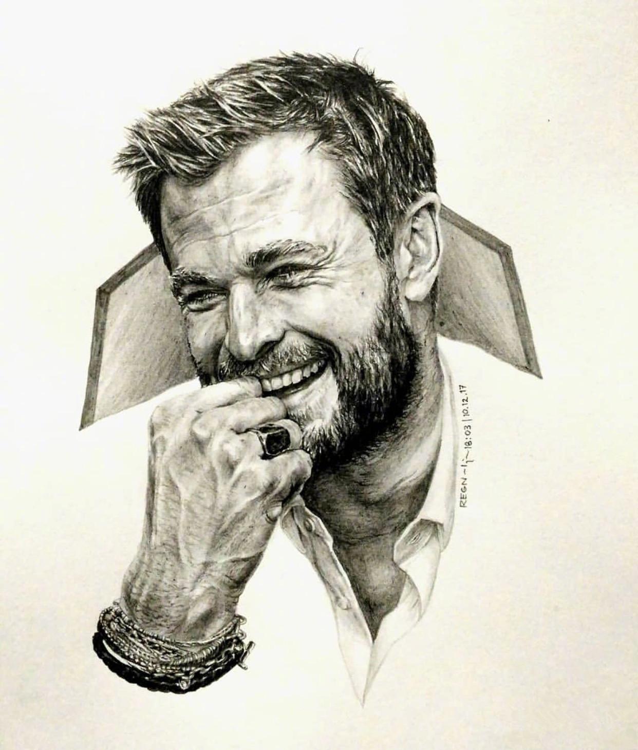 国外大神用素描的形式展现了漫威演员 - 知乎