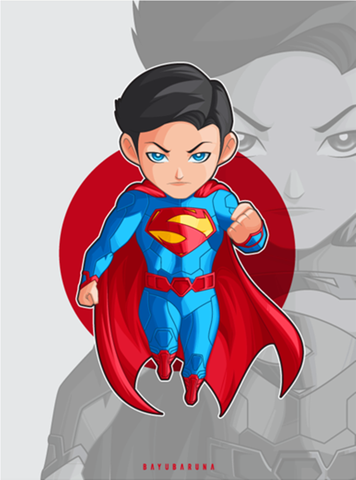 6张dc漫画超级英雄q版照 超人样子可爱帅气 知乎