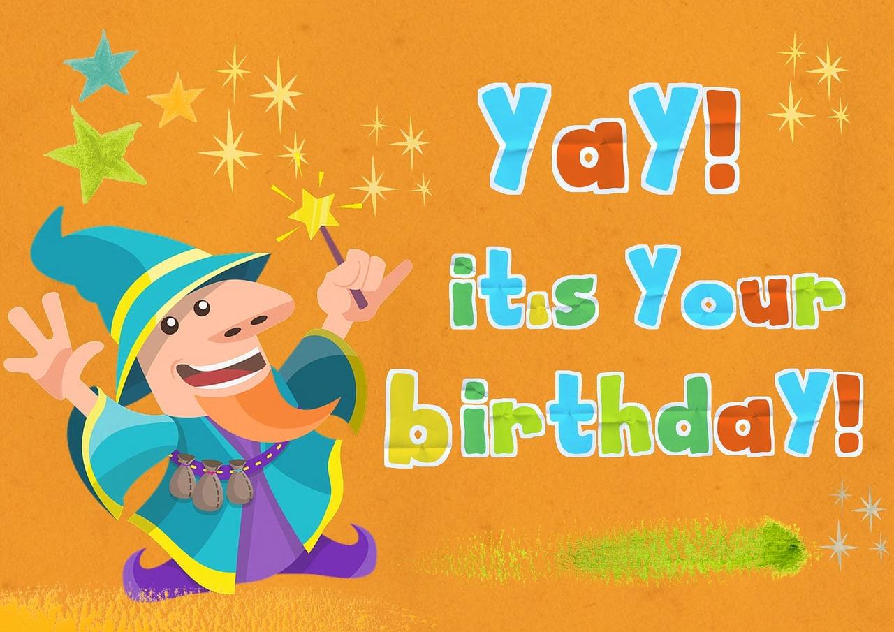 祝十四岁生日，梦想成真，快乐成长